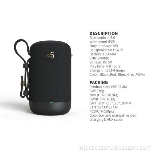 TWS Wireless Pairing Portable Speaker for Home Outdoor
